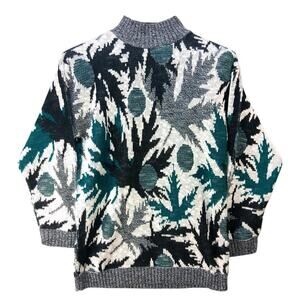 Womens vintage keneth too Sweater Abstract Small Made in USA